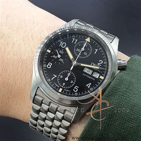 iwc 3706 bracelet for sale|【F】 The IWC Fliegerchronograph 3706 Is A Neo.